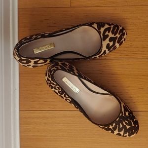 Louise et cie Leopard Print Block Heels